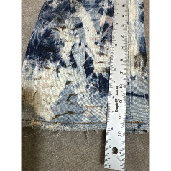 Akoo‎ Men Denim Jeans 40x30 Distressed No Rivals Baggy Skater thrashed - Picture 10 of 12